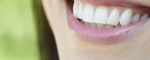 Close Up Of Woman With Beautiful Teeth And A Perfect Smile